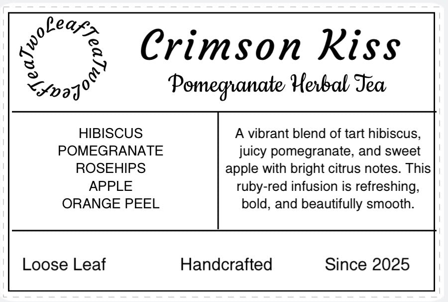 Crimson Kiss Herbal Tea