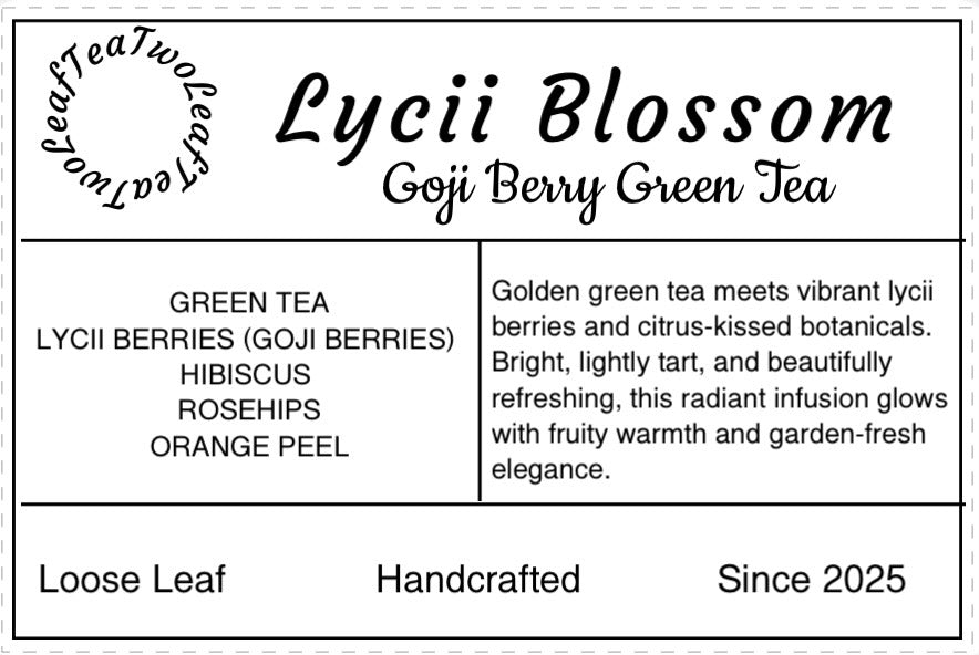 Lycii Blossom (Goji Berry) Green Tea