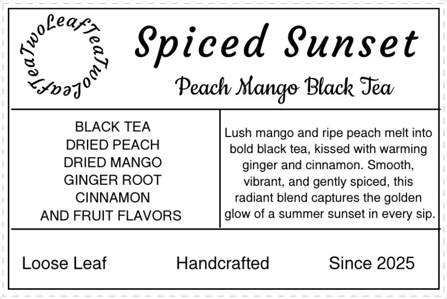 Spiced Sunset Black Tea