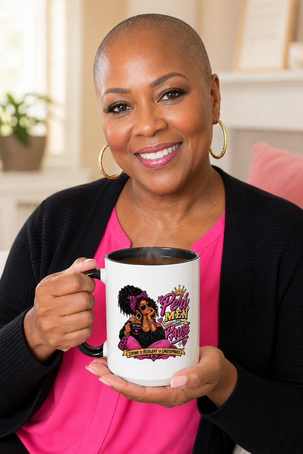 Coffee Mug — "Relax, Recharge and Let That Sh*t Go" Inspirational Accent Mug (11 oz, 15 oz)