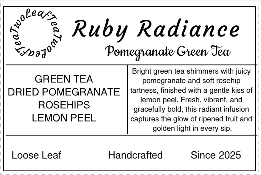 Ruby Radiance Green Tea